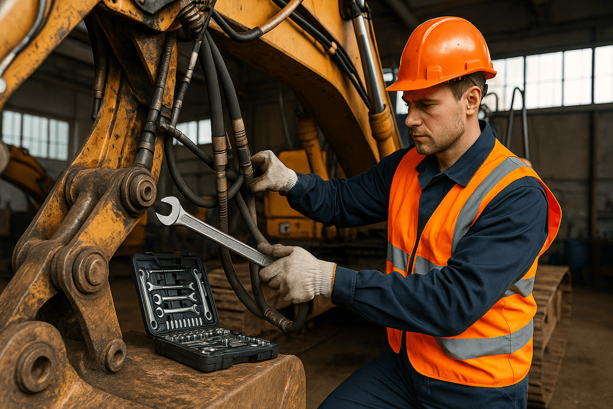 ТОП-10 порад з експлуатації будівельної техніки: як зменшити знос і збільшити ресурс